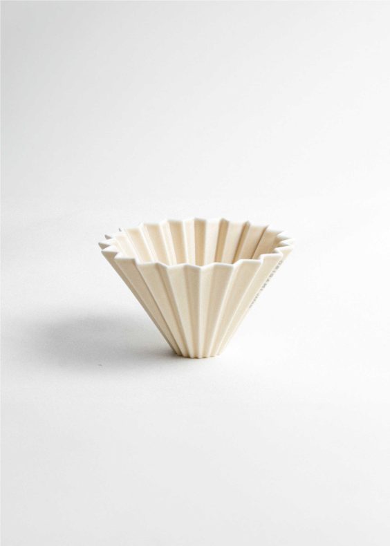 cafelix coffee origami dripper beige