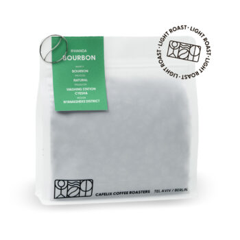 rwanda bourbon natural light roast cafelix coffee